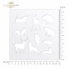.plantilla transparente para scrapbooking 16x16 cm ST0233A